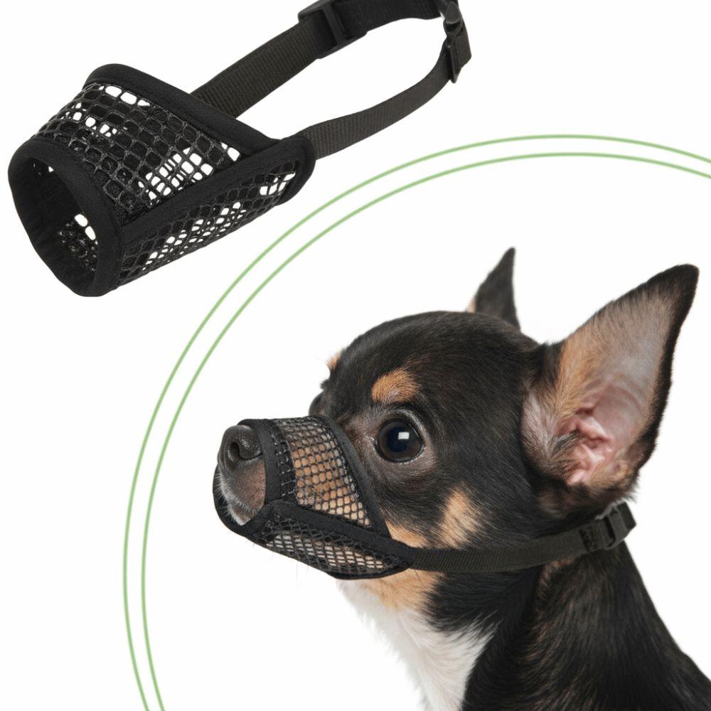 Adjustable Dog Muzzle Soft Mesh Puppy Muzzle Durable Mini Dog Mouth Guard Medium Dogs