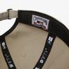 New Era Нью-Йорк Янкис Выцветшая стирка Ретро Регулируемая кепка с плоским козырьком Pebble 15131618