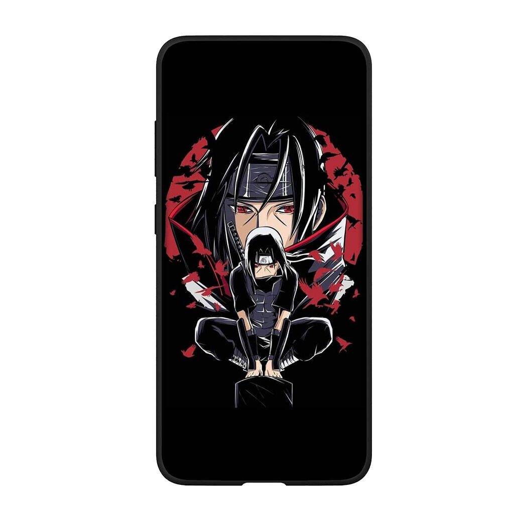 Для Samsung Galaxy S25 S24 S23 S22 Ultra FE Plus A17 A37 A57 A56 A55 A06 A16 A15 A36 A26 A35 A05 A25 A54 A34 Чехол для телефона Итачи Учиха Акацуки Наруто