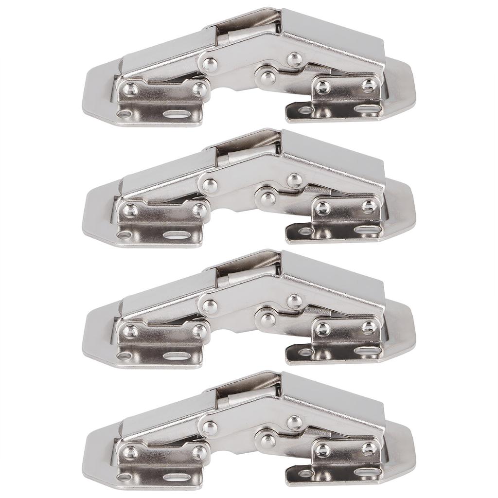 4 комплекта дверных петель для шкафа в форме моста для шкафа-купе, гардеробной мебели