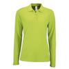 Womens/Ladies Perfect Pique Long-Sleeved Polo Shirt