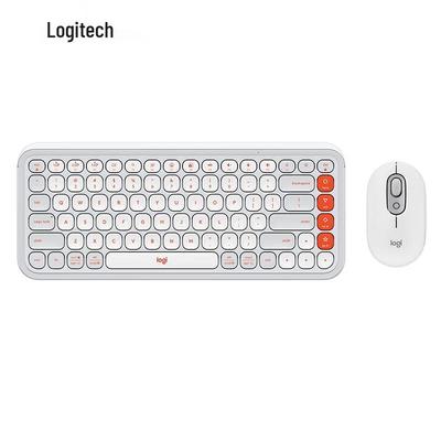 Logitech КОМБО ИКОНА ПОП Беспроводной набор клавиатуры и мыши