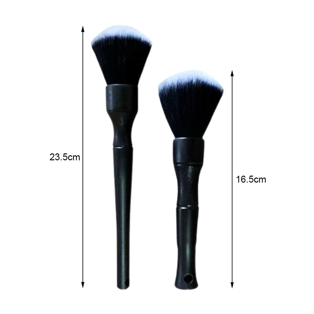 Car Detailing Brush With Synthetic Bristles For Car Air Conditioning Air Outlet Dashboard Car Interior Duster Brush Accessories