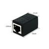 New RJ45 Connector Cat7/6 Ethernet Adapter Gigabit Interface Network Extender Convertor For Extension Cable Female to Female