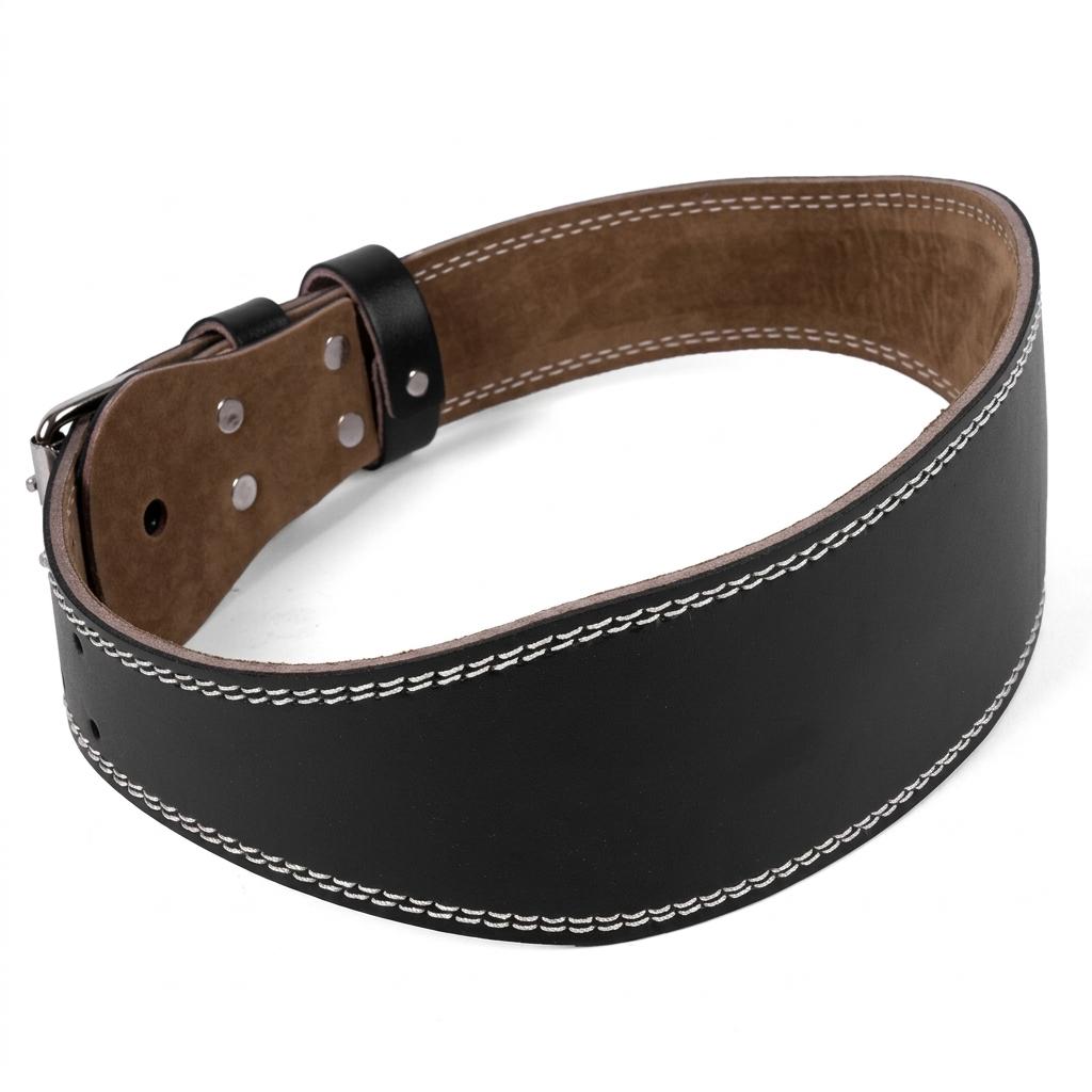 Leather Gym Fitness Buckle Weightlifting Belt Waist Belts for Squats Dumbbell Training Bodybuilding Lumbar Brace Protect