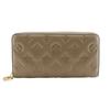 Zippy Wallet Purse M81511 Monogram Coussin Taupe Beige Lambskin Women Used
