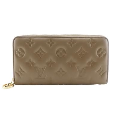 Кошелек-монетница Zippy M81511 Monogram Coussin Тауп бежевая ягнячья кожа Женский Б/у