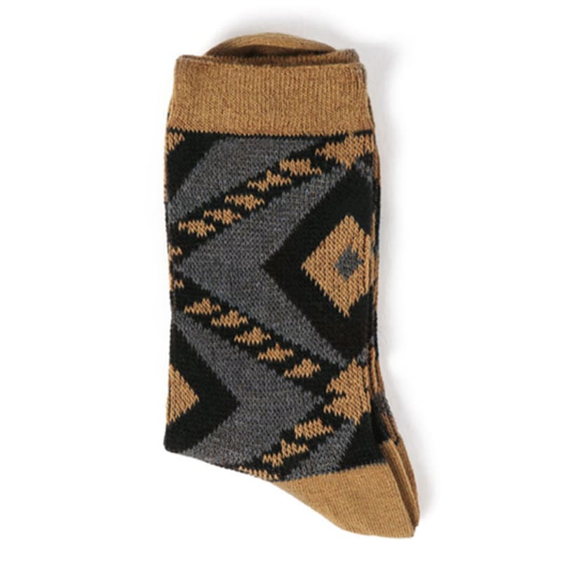 Abiruz Women's Geometric Pattern Socks HM-62-WBT