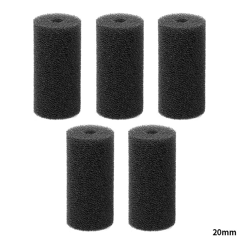 5 шт., губка для предварительного фильтра для аквариума, впускной фильтр для аквариума, рулон пены для предотвращения засасывания рыб и креветок, инструмент для фильтра