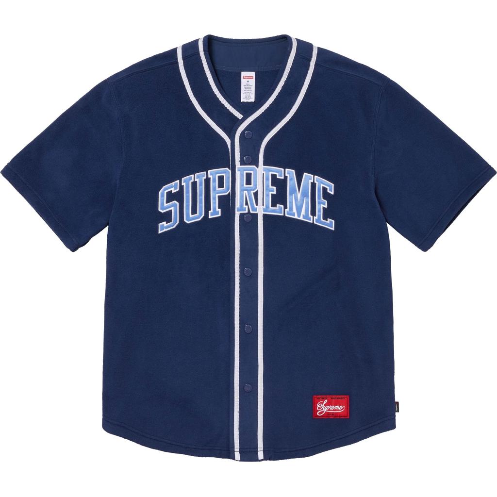 Supreme Polartec Baseball Jersey SUP-FW24-162