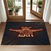 DAF Design Crystal Velvet Rug Soft Decorative Mat for Bedroom Entrance