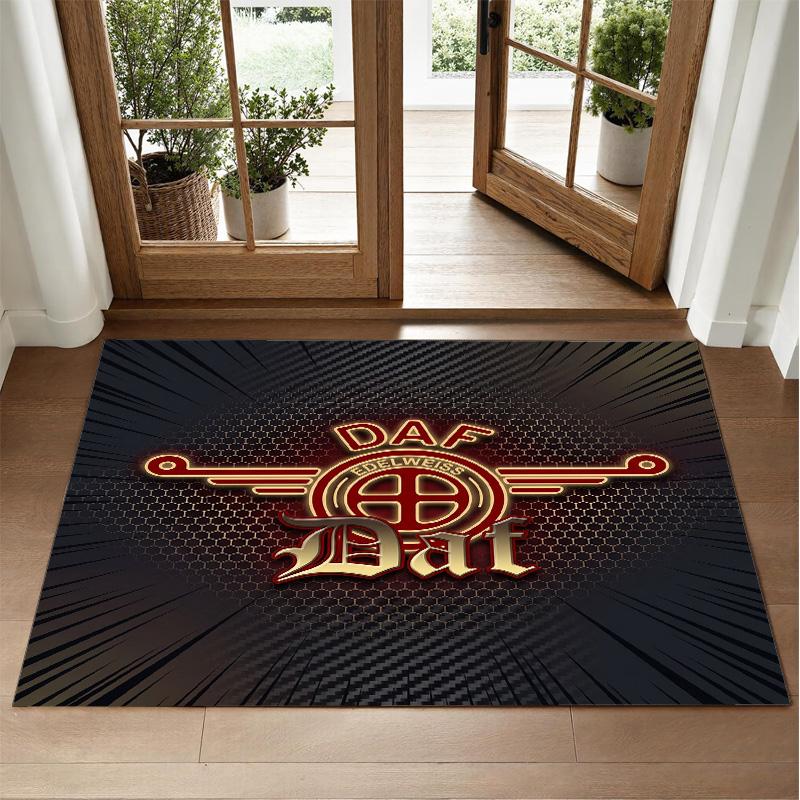 DAF Design Crystal Velvet Rug Soft Decorative Mat for Bedroom Entrance