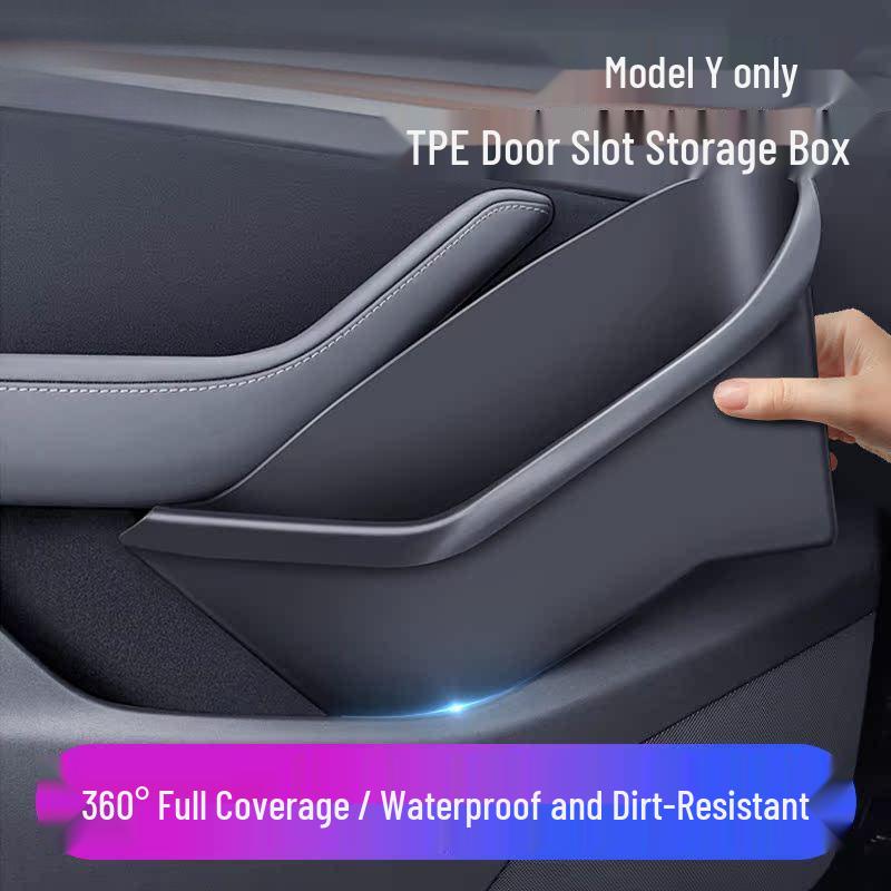 Обновленное боковое отделение для хранения и держатель для зонта для Tesla Model 3/Y