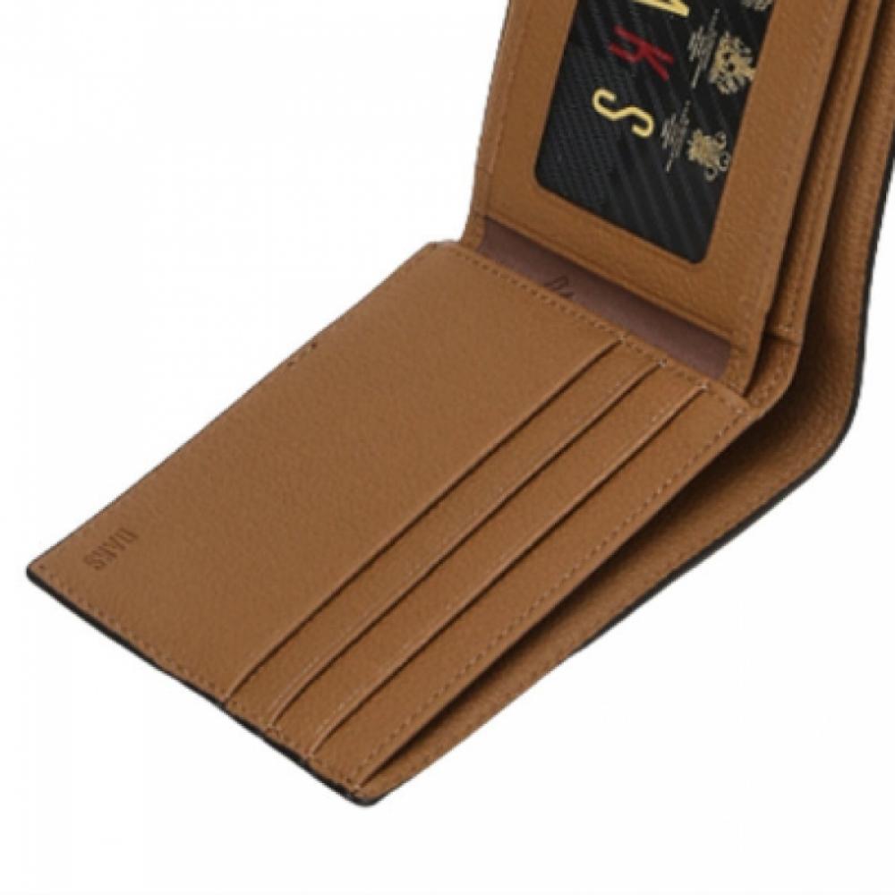 Daks Black Brown Combi Color Wallet Dbwa5f701bk