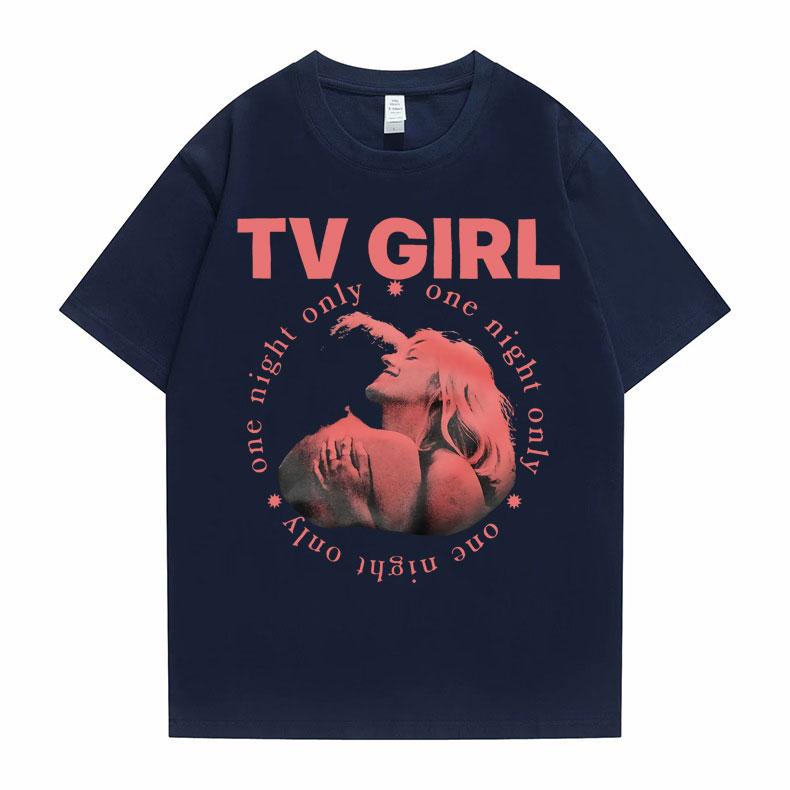 Cults TV Girl One Night Only футболка с графическим принтом унисекс винтажные футболки унисекс женская повседневная футболка большого размера унисекс хлопковые топы футболка