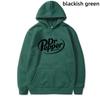 Womens Dr Pepper Print Hoodie Loose Fit Streetwear Sweatshirt Casual Long Sleeve Cotton Blend