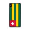Coque iPhone - iPhone XS Max - Drapeau Togo - Souple - Multicolore - Design Unique