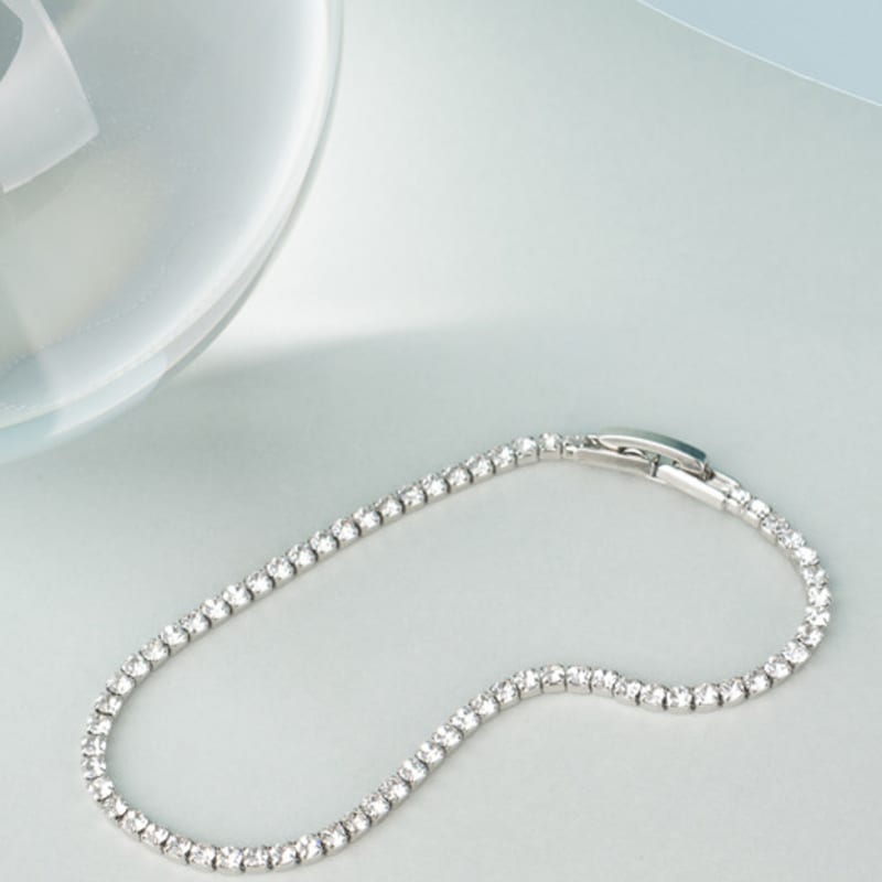 AUGUST ALICE Браслет Crystal Line_Серебряный