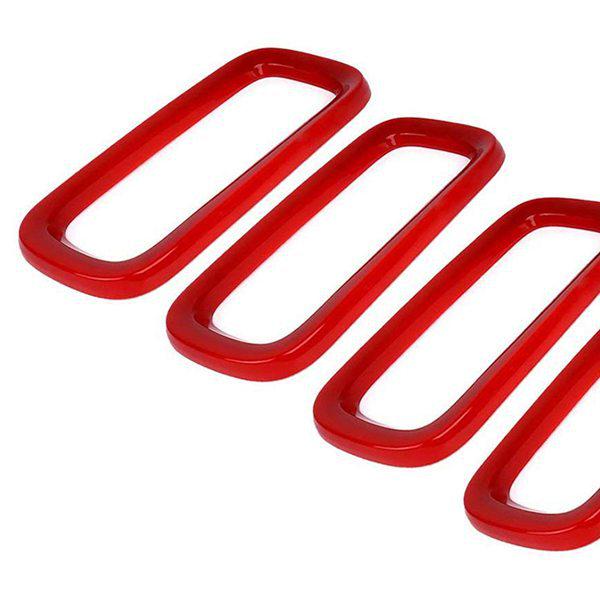 7-компонентные декоративные кольца решетки радиатора для Jeep Renegade 2016-2018