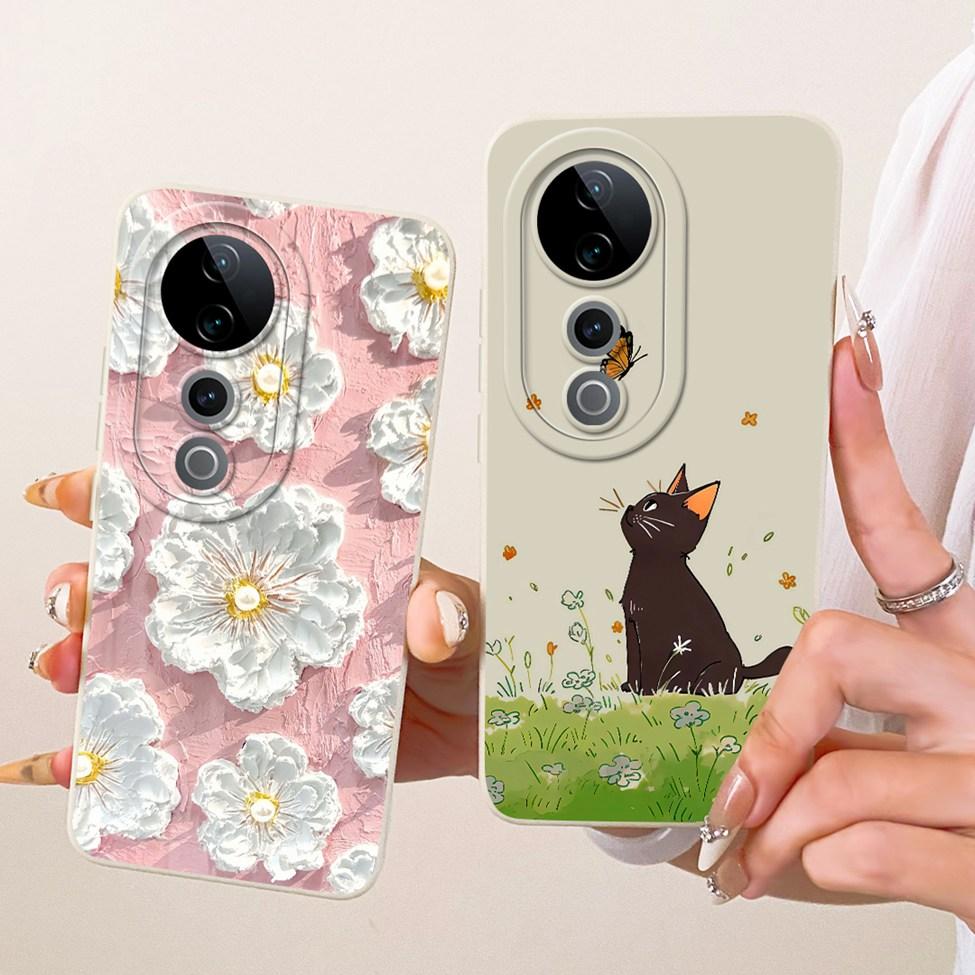 Для Vivo S19 Pro Чехол V2362A Роскошный Модный Крутой Кавайный Милый Расписной Силиконовый Funda Для Vivo S19Pro Корпус