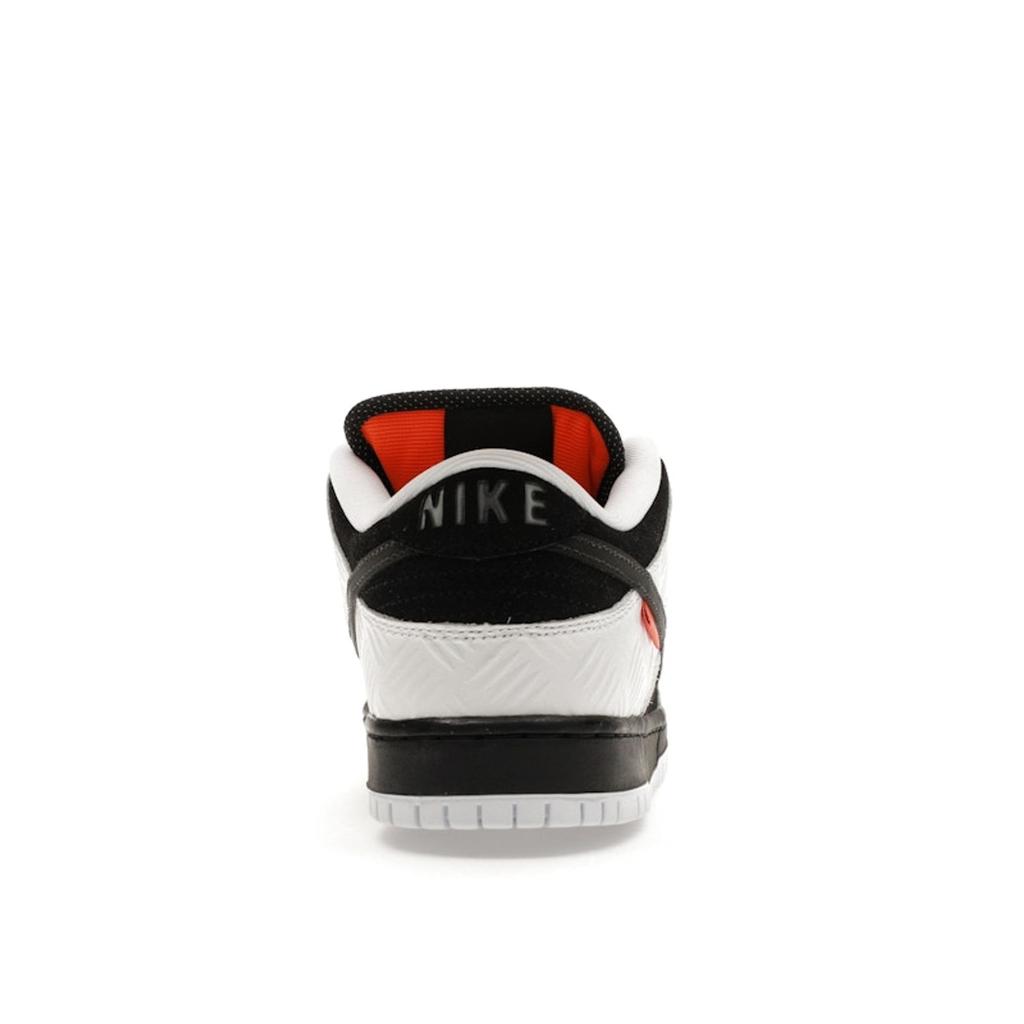 TIGHTBOOTH X Nike Dunk Low SB Unisex Sneakers White Black Safety-Orange FD2629-100