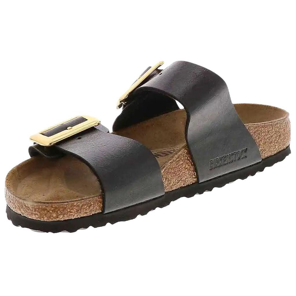 Birkenstock Сиднейская роскошная пряжка Повседневные шлепанцы на плоской подошве EVA Противоскользящие сандалии-шлепанцы Женские сандалии Черные 1029457