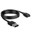 Garmin Kwmobile USB Charging Cable Compatible with Vivoactive 3/4 Vivosport Venu 2/2S Black