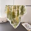 Luxury Brand Print 70cm Square Scarves Women's Silk Scarf Bandana Small Neckties Hairbands Foulard Shawl
