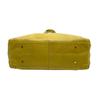 Used aniary Tote Bag Leather Tote BagTote Bag lime green Cowhide unisex