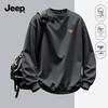 JEEP Men's Loose Fit Heavyweight Sweatshirt
