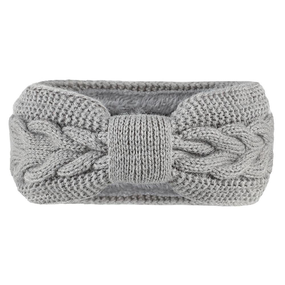 Вязаный Крючком Тюрбан Утепляющий На Уши Зимние Женские Повязки На Голову Девочки Резинка Для Волос