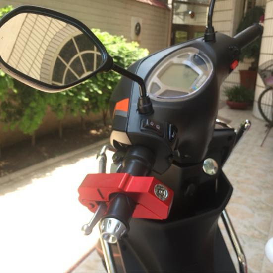 Мотоциклетный замок на руль, замок для шлема, комбо, противоугонный, сверхпрочный, высокопрочный, из нержавеющей алюминиевой стали, защита от взлома, замок для скутера