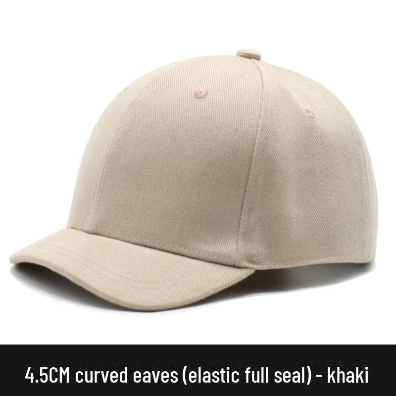 Мужская бейсболка большого размера с герметичным жестким верхом и короткими полями — модная, двусторонняя, в стиле «утконос» для пар