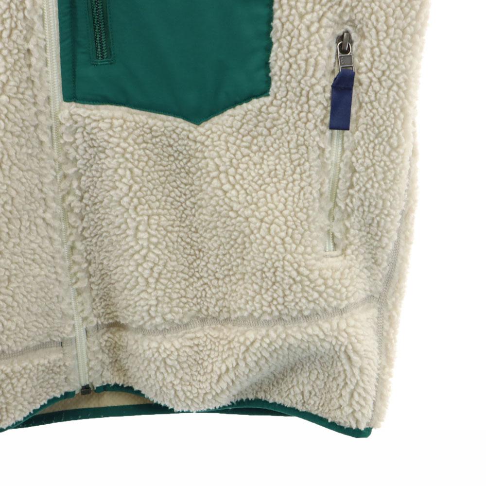 patagonia Outdoor 23056FA16 Classic RetroX Fleece jacket S Ivory Bore Men's Used