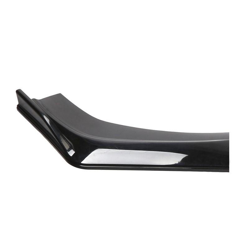 Universal Car Front Bumper Lip Body Kit Spoiler Splitter Diffuser Red Black Blue Canard Splitter ABS Plastic Auto Modification