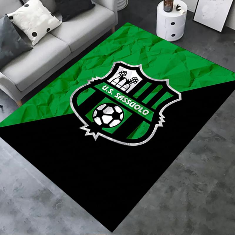 Unione Sportiva Sassuolo Calcio Carpet Rug for Living Room Bedroom Home Sofa Decoration,Kids play Non-slip Floor Mat
