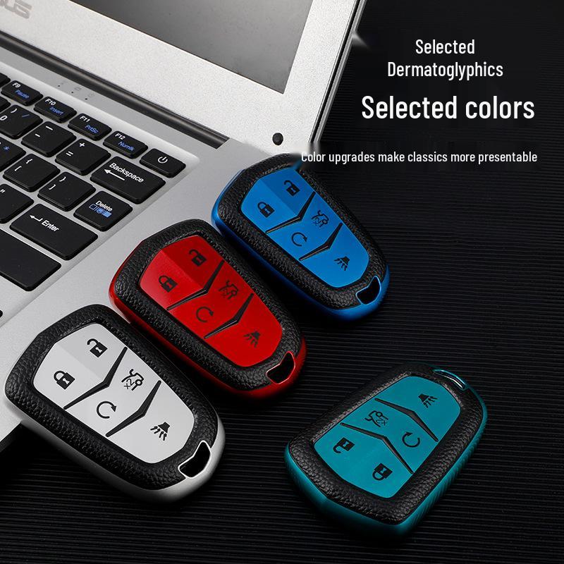 Чехол для ключа Cadillac для CT6, XTS/ATSL, Высококлассный чехол-пряжка XT6 - Мужская версия