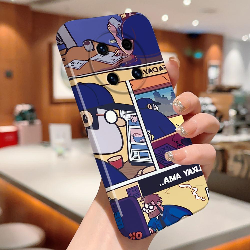 All-inclusive Film Phone Case Cartoon Fashion Design Hard Shell Full Cover Camera Protection Case for iPhone Huawei Honor Vivo Google