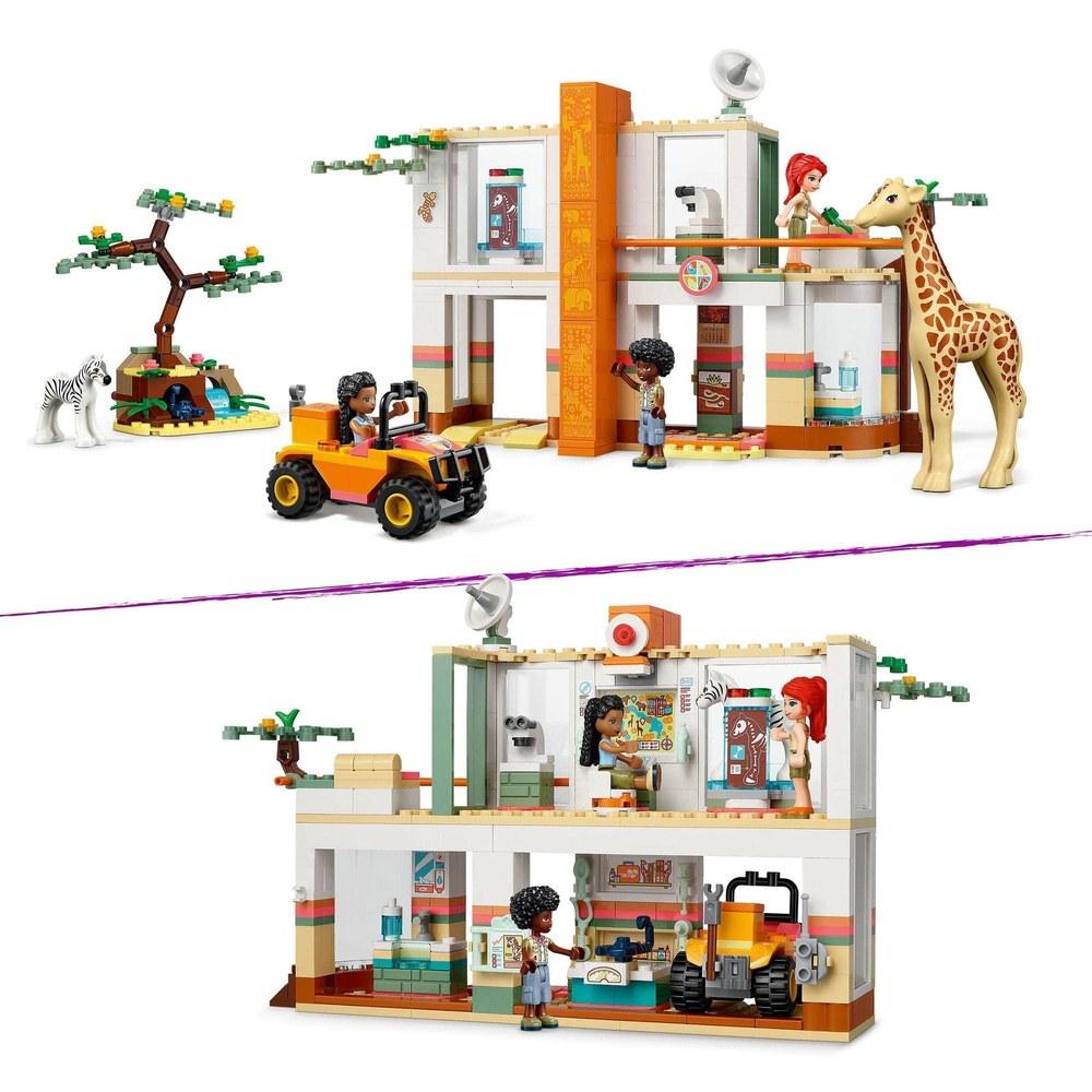 Конструктор LEGO Мия Спасает Диких Животных 41717 Набор Строительных Блоков Спасение Животных Подарок для Девочек от 7 лет
