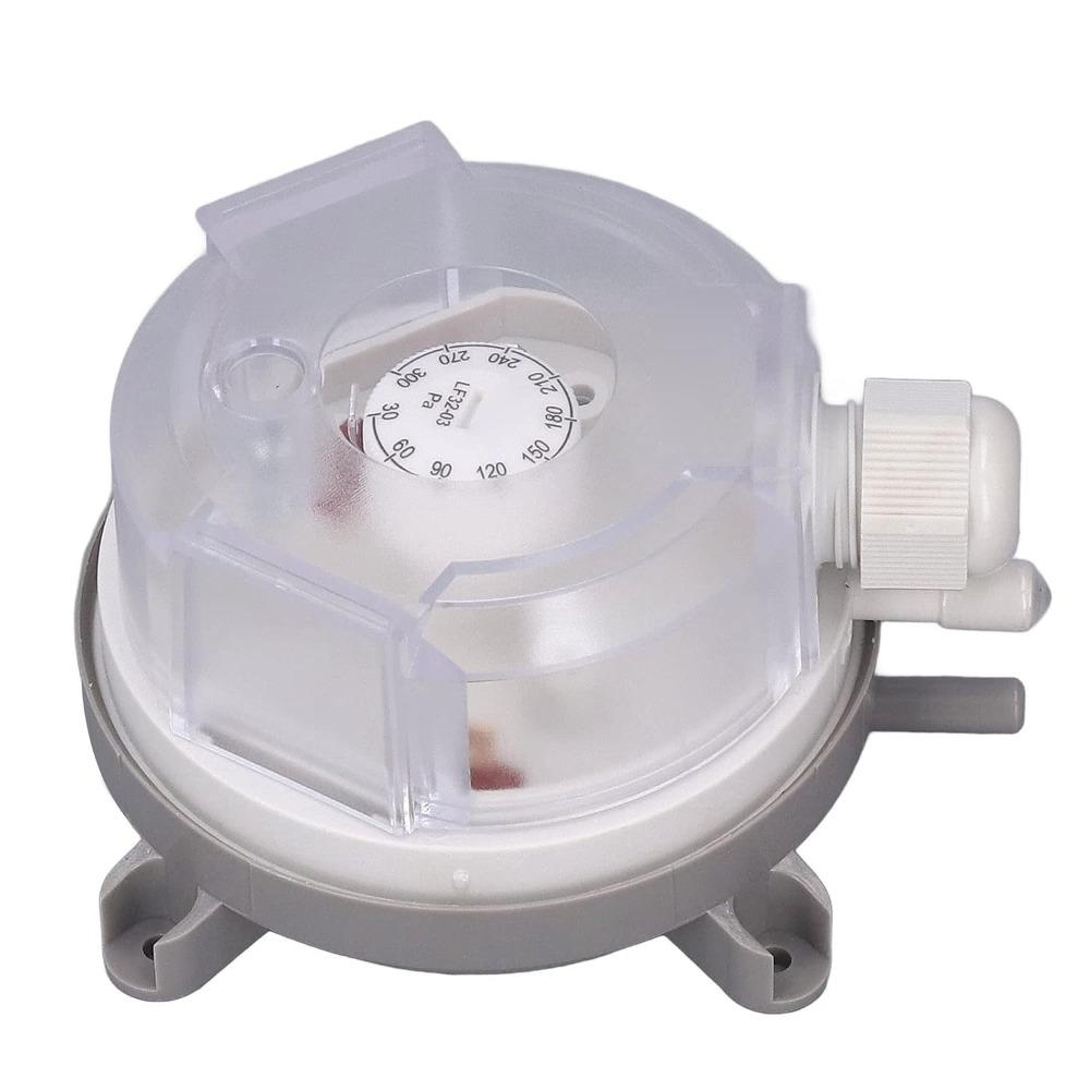 30-300Pa Differential Pressure Switch ABS High Differential Air Pressure Sensor HVAC Systems