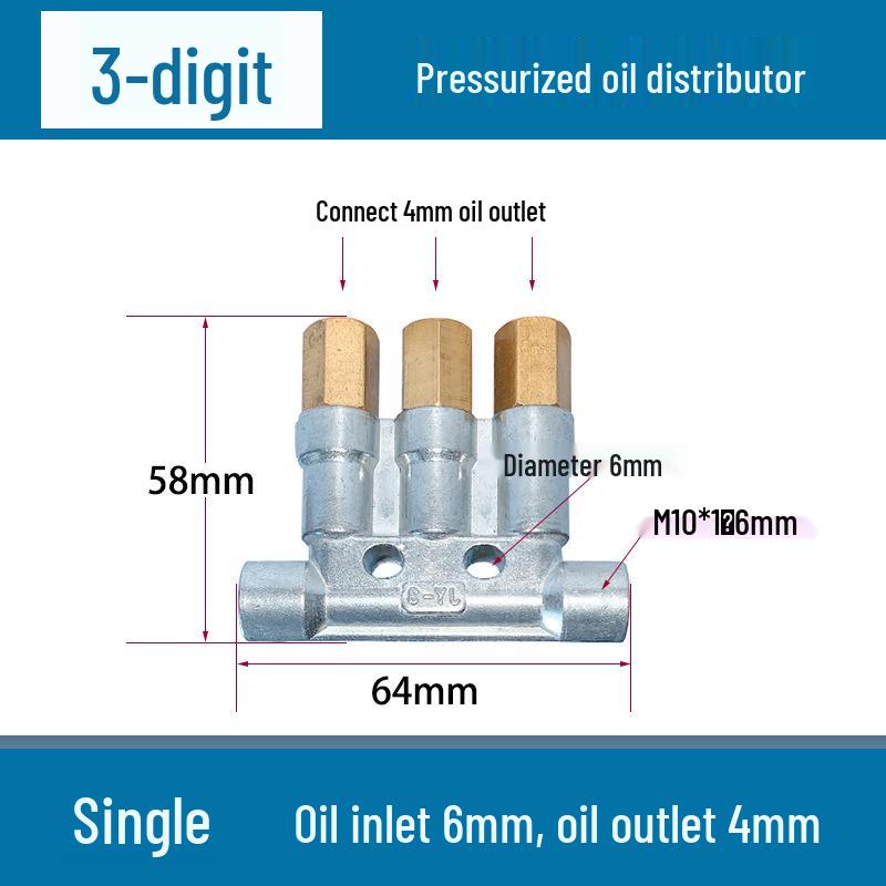 DF1400 Pressurized Grease and Oil Manifold Distributor