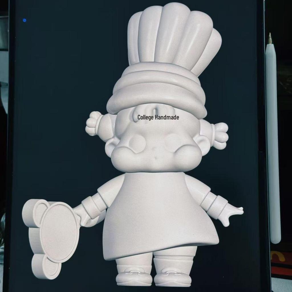 Ароматерапевтическая кукла для бадминтона Qoqo: 15 см Индивидуальная кукла для раскрашивания граффити DIY