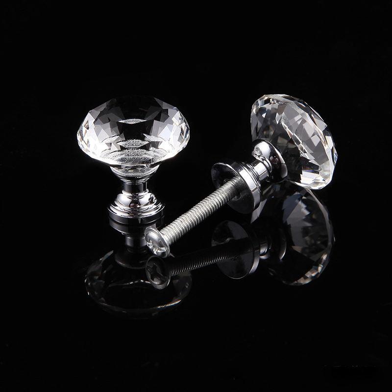 Handle Crystal Handle Home Decoration Storage Box Handle Drawer Handle