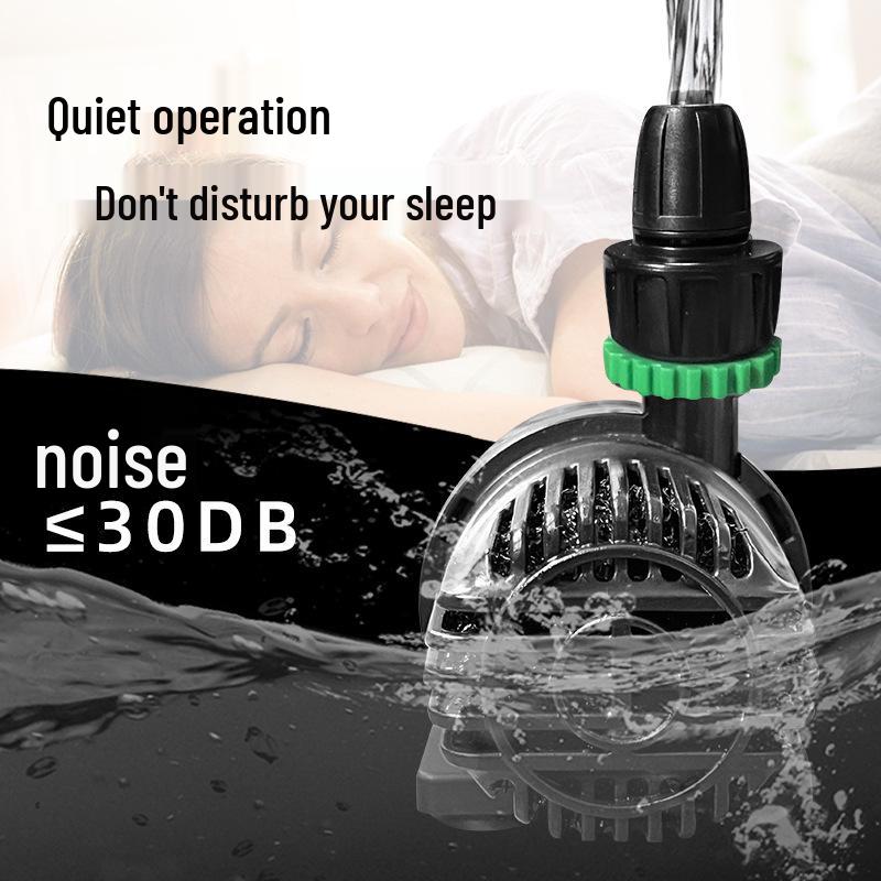 Self-Circulating Silent Water Pump for Indoor Plant Walls, Small Gardens, Fish Ponds, and Tanks