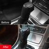 Для Cadillac CTS 2008 2009 2010 2011 2012 2013 автомобильные аксессуары ABS углеродное волокно зерно ручка переключения передач головка крышка отделка