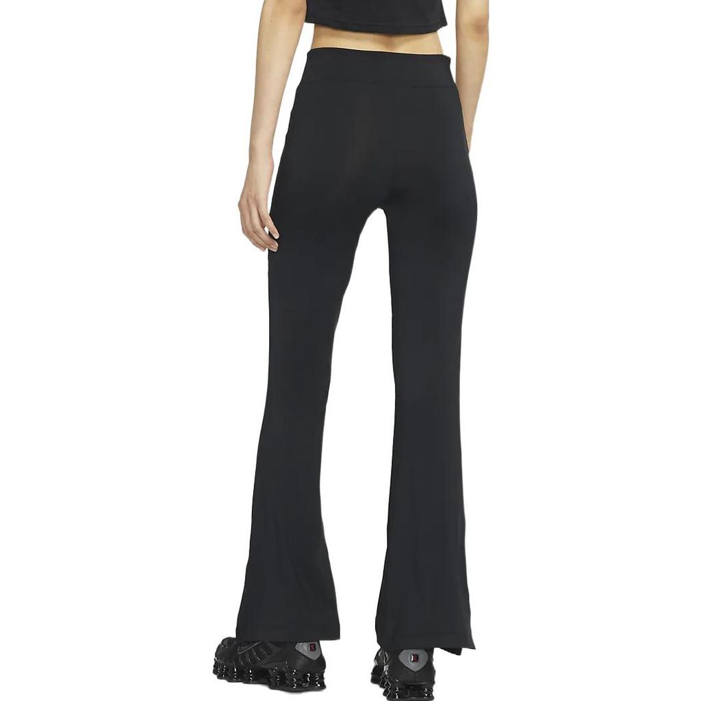 Women's Pants Nike Casual Pants Women's Black Moderate Flared Pants