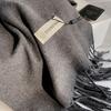 35*200Cm Wool Scarf Luxury Winter Outdoor Warm Women Solid Color Scarves Tassel Shawls Pashmina Lady Wrap Bufanda