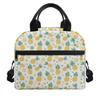 Large Capacity Insulated Lunch Bag School Picnic Work Reusable Aluminum Foil Lining Modern Minimalist Design