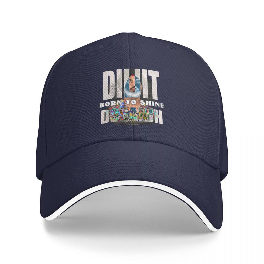 Baseball Caps Diljit Dosanjh Born To Shine Customized Unisex Casual Spring Hats