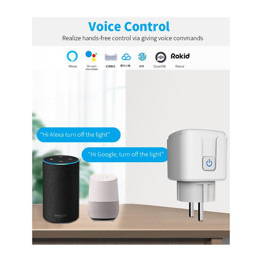 Smart Wi-Fi Socket, Smart Wi-Fi Socket With Energy Consumption Measurement